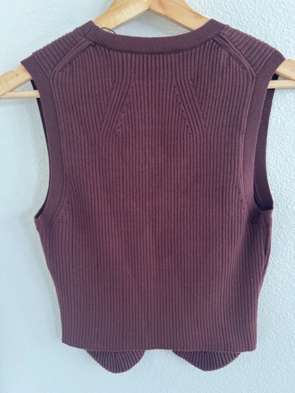 All Saints Cruz Ribbed Knitted Vest NWT - Picture 7 of 7